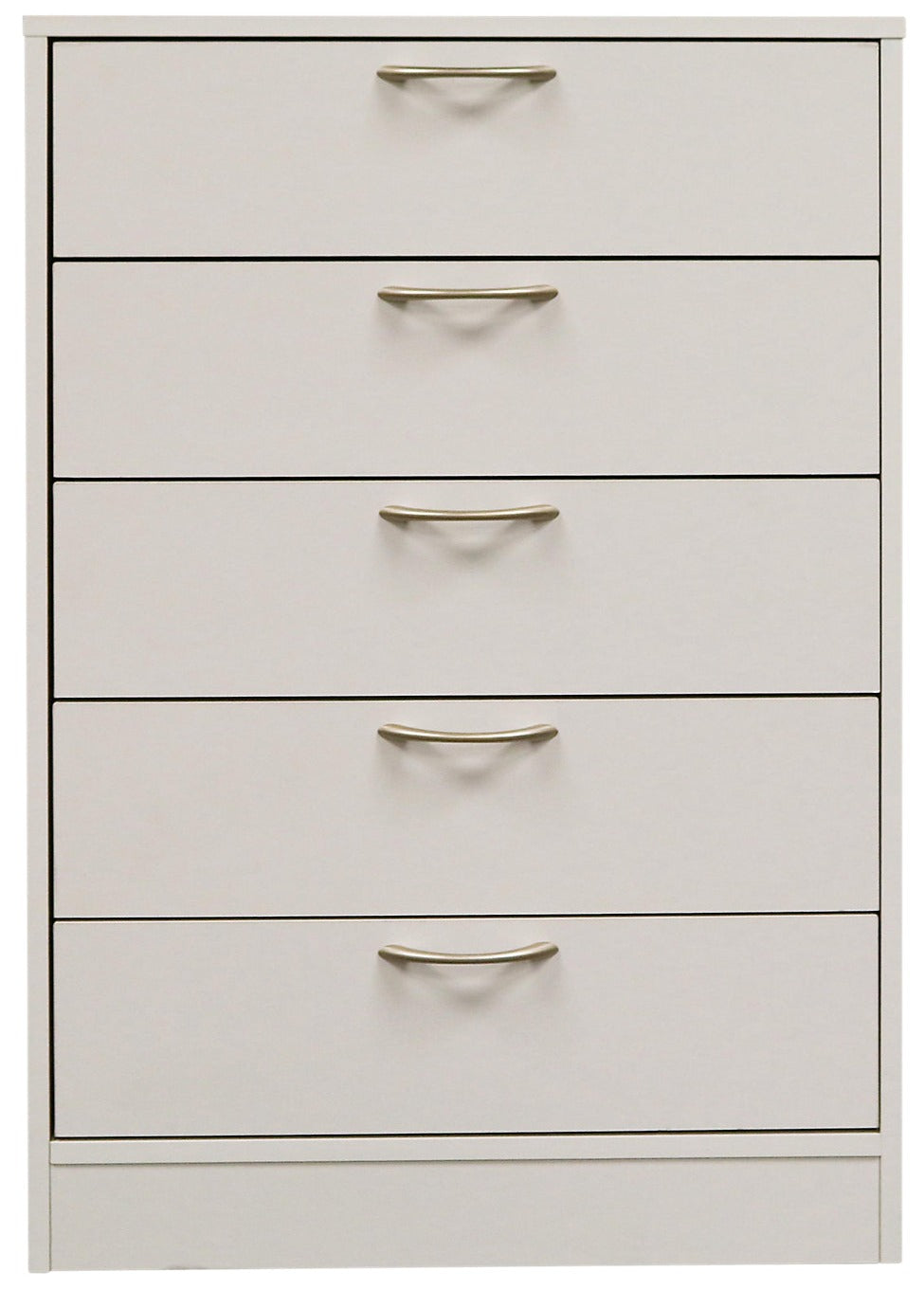 Arlo Bedroom Chest of Drawers, 5-Drawer, 23.6"W x 36.2"H, Made in Canada - White | Commode verticale Arlo de 23,6 po (L) x 36,2 po (H) à 5 tiroirs pour la chambre à coucher, fabriquée au Canada - blanche
