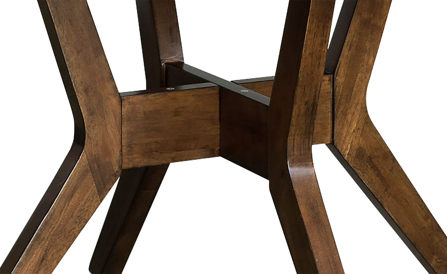 Chelsea Dining Table, 48"W Round - Walnut Brown | Table de salle à manger ronde Chelsea de 48 po (L) - brun noyer