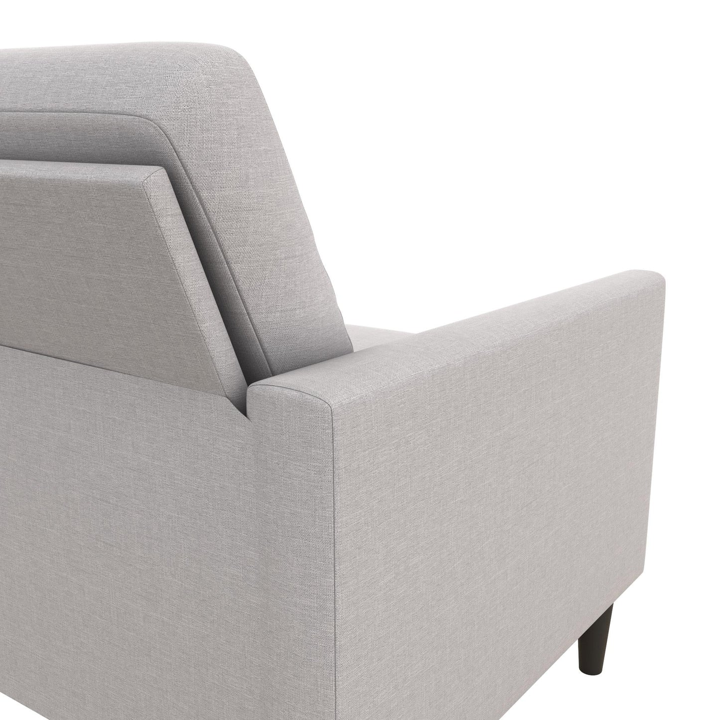 Mr. Kate Winston Reversible Linen Sofa Sectional - Light Grey|Sofa sectionnel réversible Winston de Mr. Kate en lin - gris clair