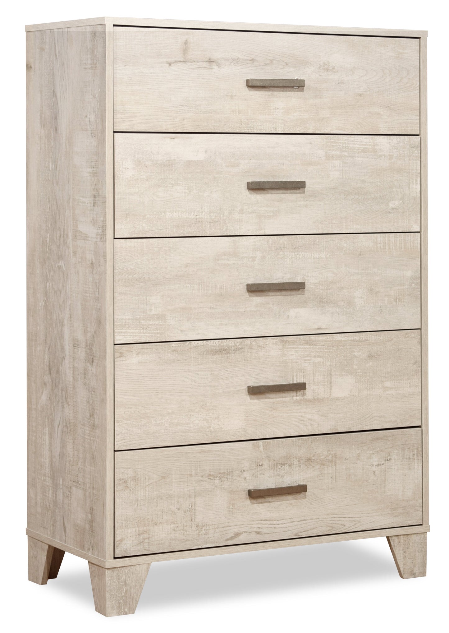 Arbor Bedroom Chest of Drawers, 5-Drawer, 31.5"W x 48.4"H - Driftwood White | Commode verticale de chambre à coucher Arbor de 31,5 po (L) x 48,4 po (H) à 5 tiroirs - bois de grève blanc