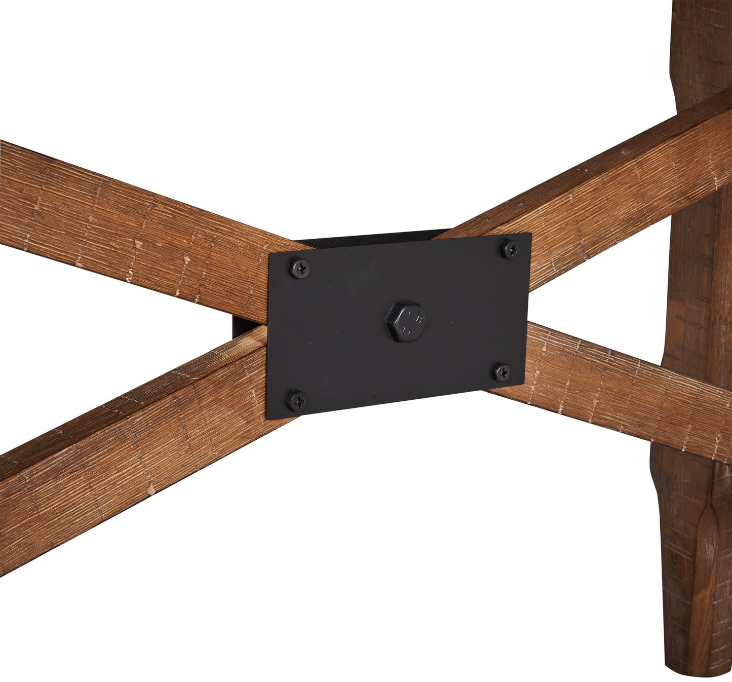 Cedar Dining Table, Pine Wood, Trestle-Base, 72.07"W - Brown | Table de salle à manger Cedar de 72,07 po (L) en pin avec base à tréteaux - brune