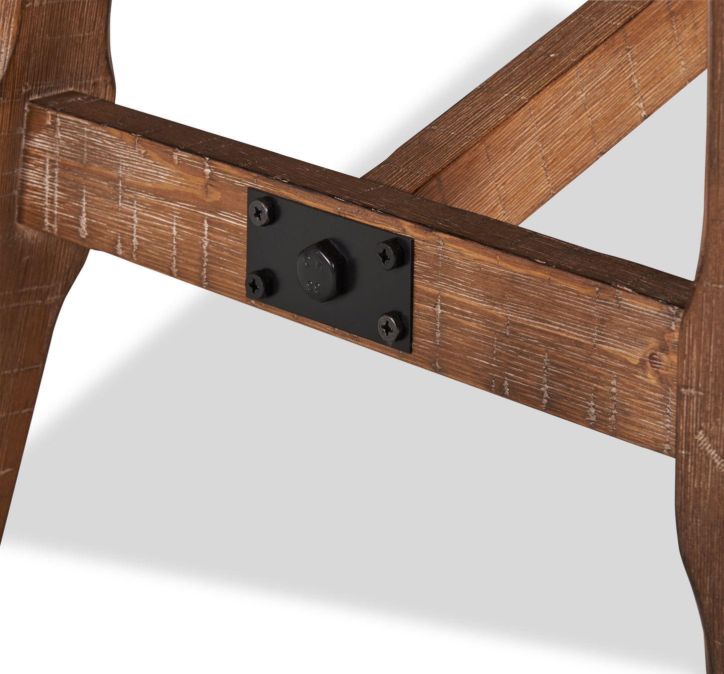 Cedar Dining Table, Pine Wood, Trestle-Base, 72.07"W - Brown | Table de salle à manger Cedar de 72,07 po (L) en pin avec base à tréteaux - brune