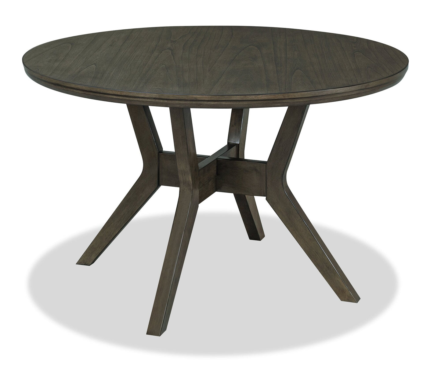 Chelsea Dining Table, 48"W Round - Grey/Brown | Table de salle à manger ronde Chelsea de 48 po (L) - gris-brun