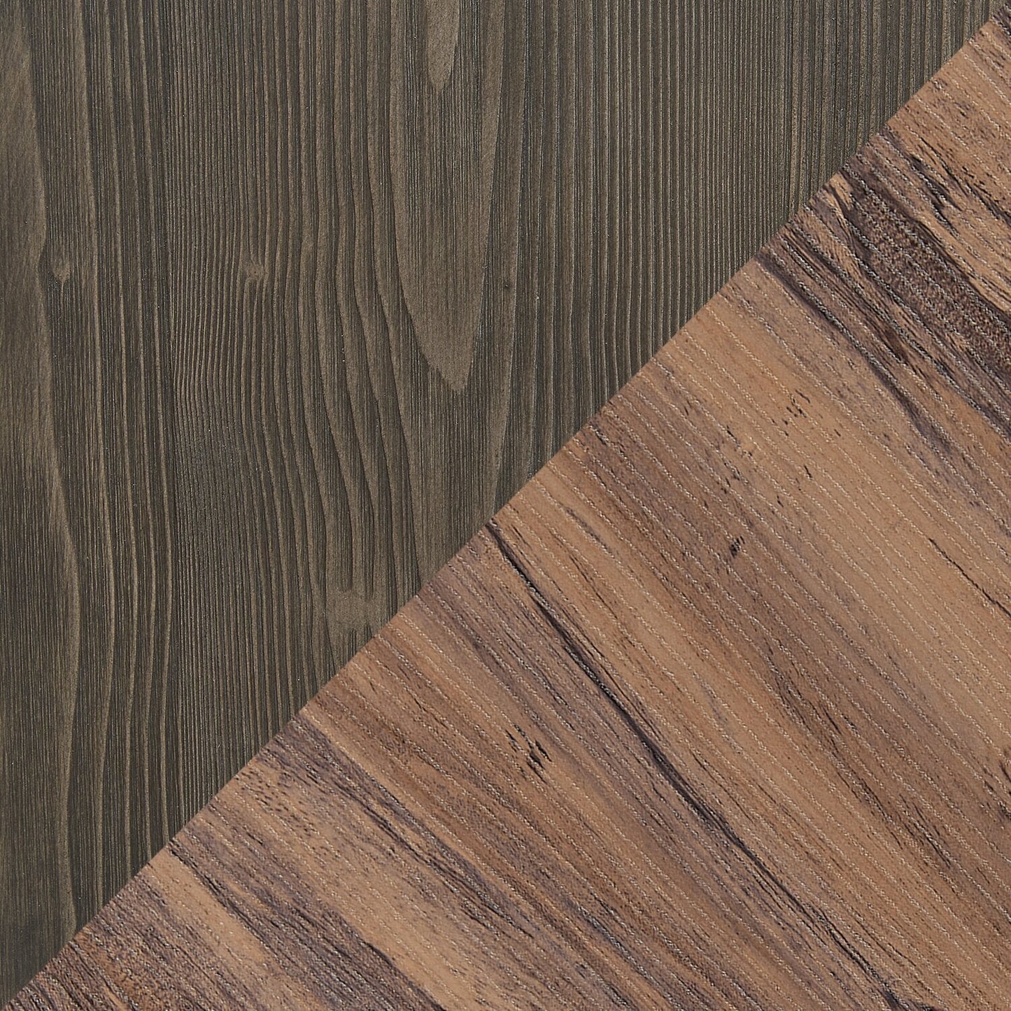 Kinsley 43.3" Modern Coffee Table - Dark Brown Wood|Table à café moderne Kinsley de 43,3 po - bois brun foncé
