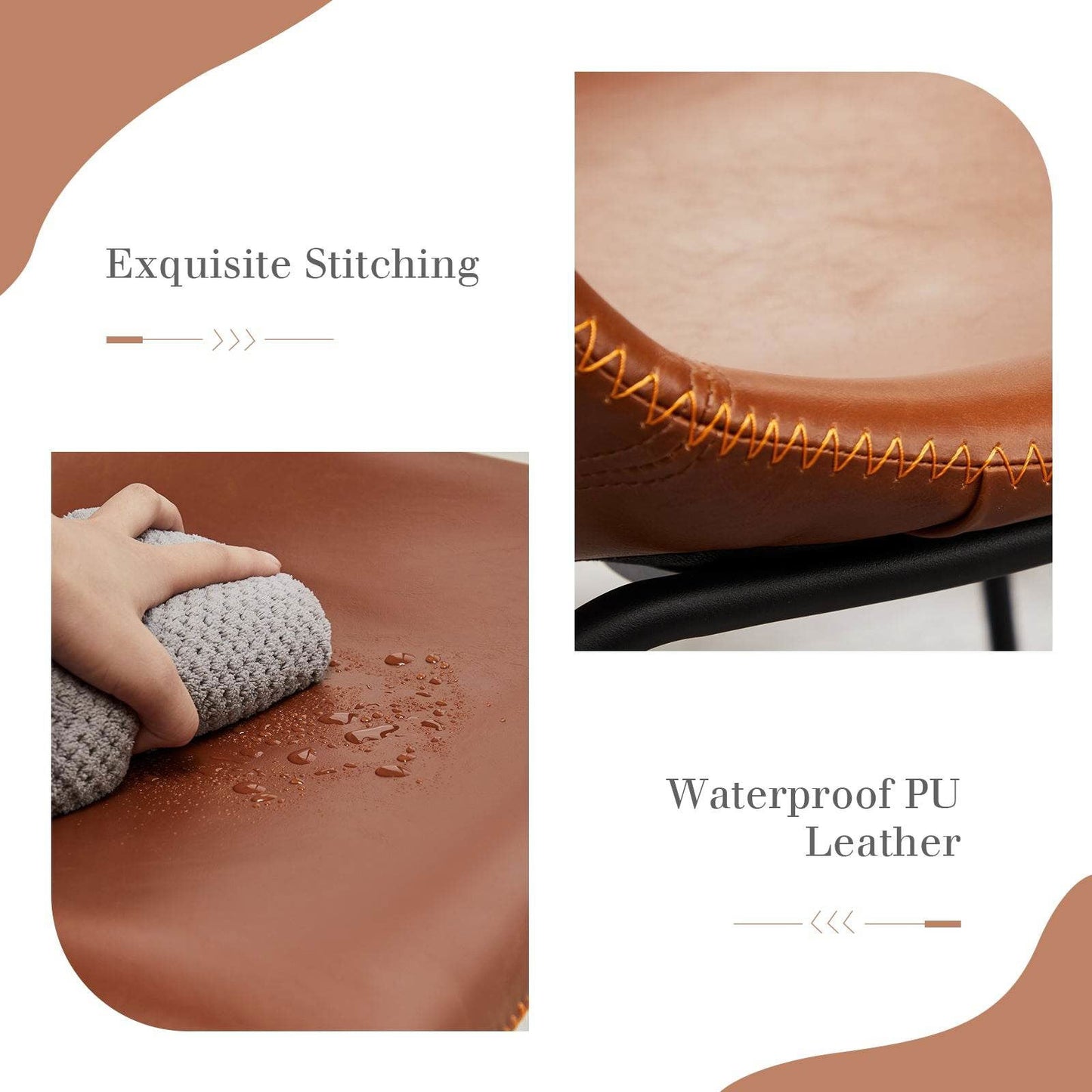 MyDepot Dining Chair
Exquisite Stitching
Walerproof PU
Leather