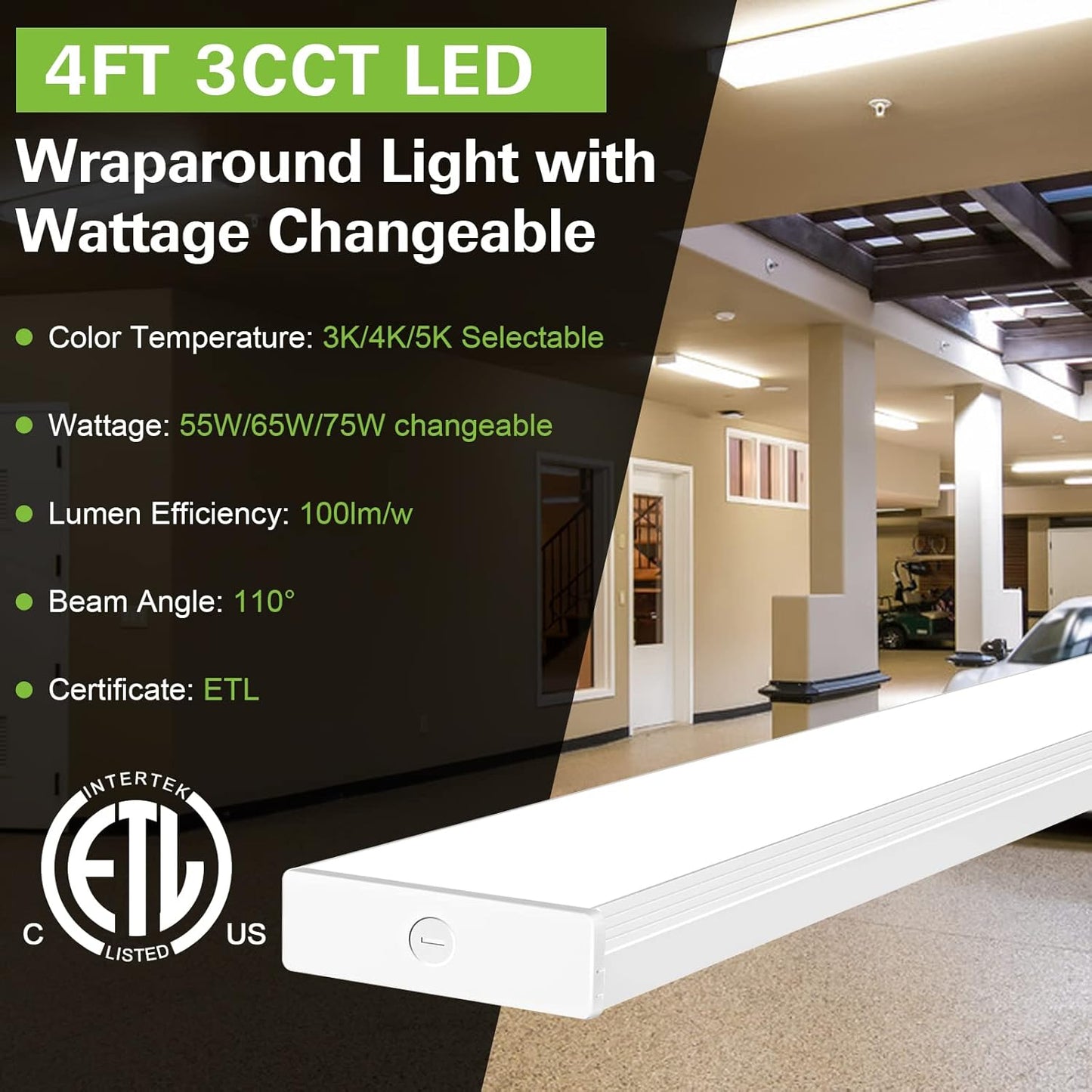 MyDepot LED lamp
4FT 3CCT LED