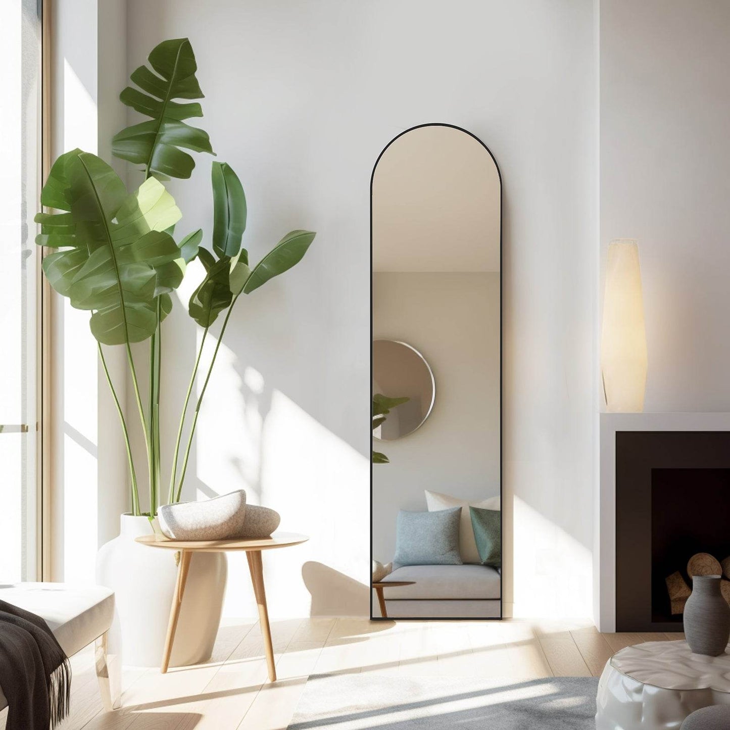 MyDepot Arched Full Length Standing Body Mirror - My Depot