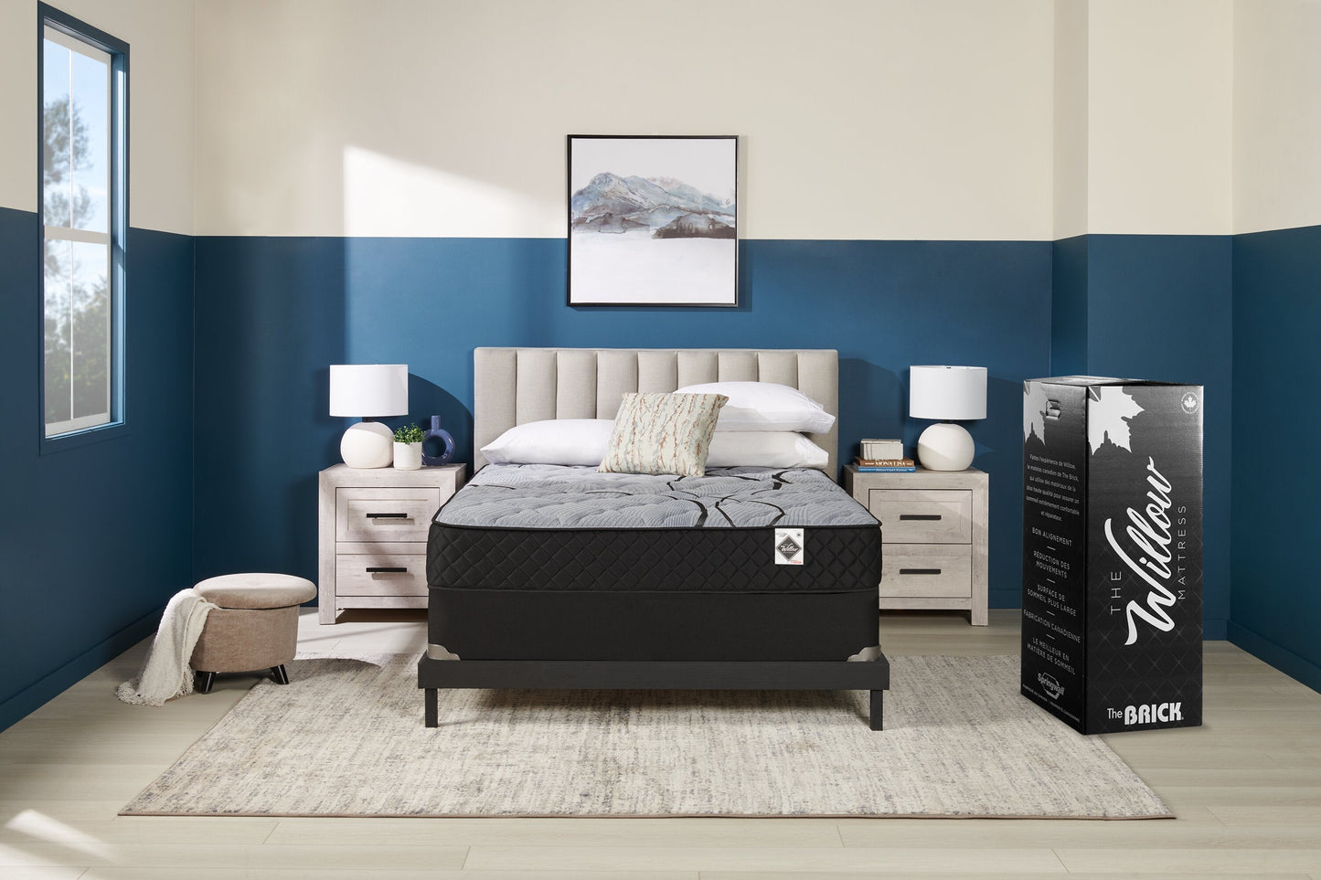 Springwall Red Cedar Tight Top Luxury Firm RV Mattress-in-a-Box | Matelas luxueux ferme à plateau régulier dans une boîte Red Cedar de Springwall pour véhicule récréatif