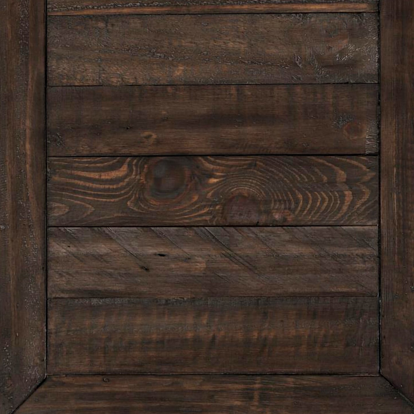 Morgan 48" Rustic Coffee Table With Storage, Shelf and Casters - Dark Brown with Reclaimed Wood|Table à café rustique Morgan de 48 po avec rangement, tablette et roulettes - brun foncé avec bois recyclé