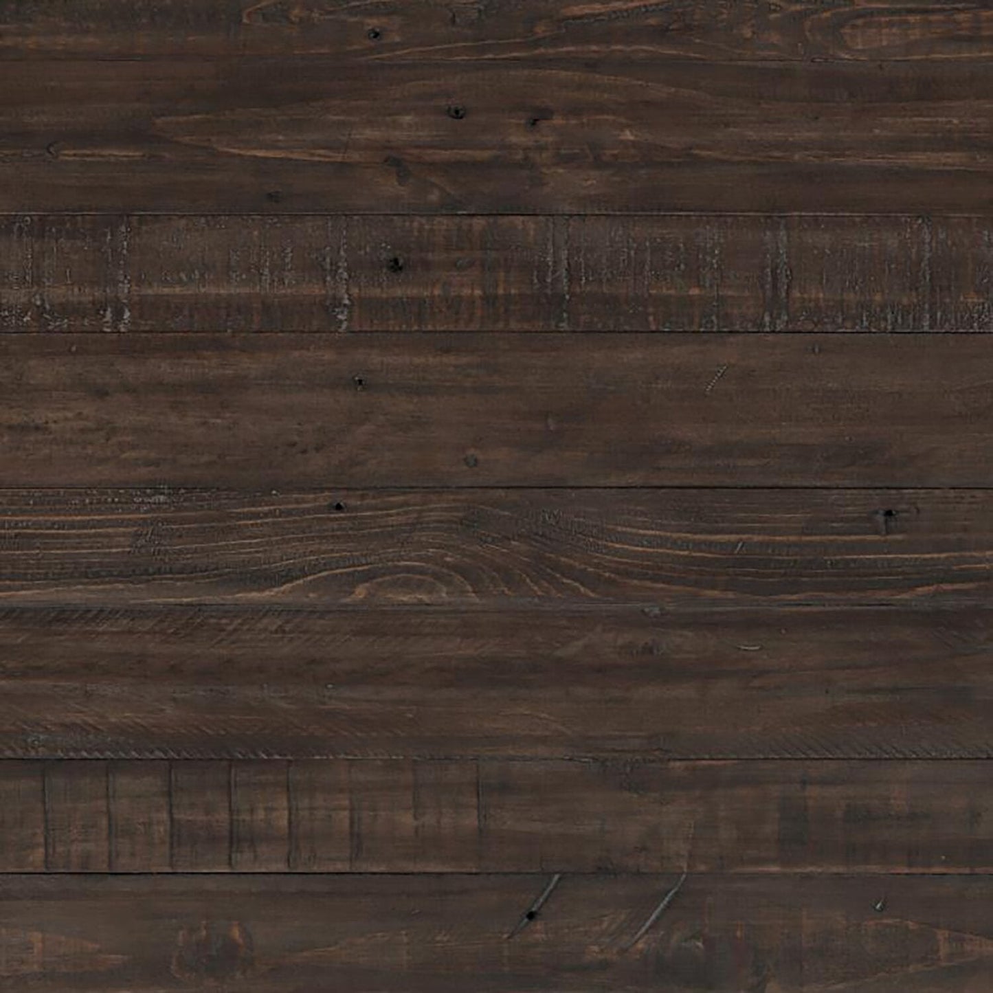Morgan 48" Rustic Coffee Table With Storage, Shelf and Casters - Dark Brown with Reclaimed Wood|Table à café rustique Morgan de 48 po avec rangement, tablette et roulettes - brun foncé avec bois recyclé