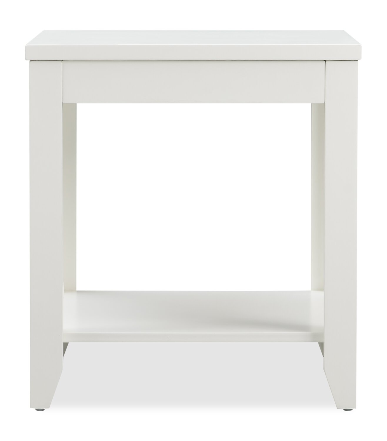Aspen 47.3" Traditional 3-Pack Coffee + 2 End Tables - White | Ensemble 3 tables traditionnelles Aspen de 47,3 po (table à café et 2 tables de bout) - blanc