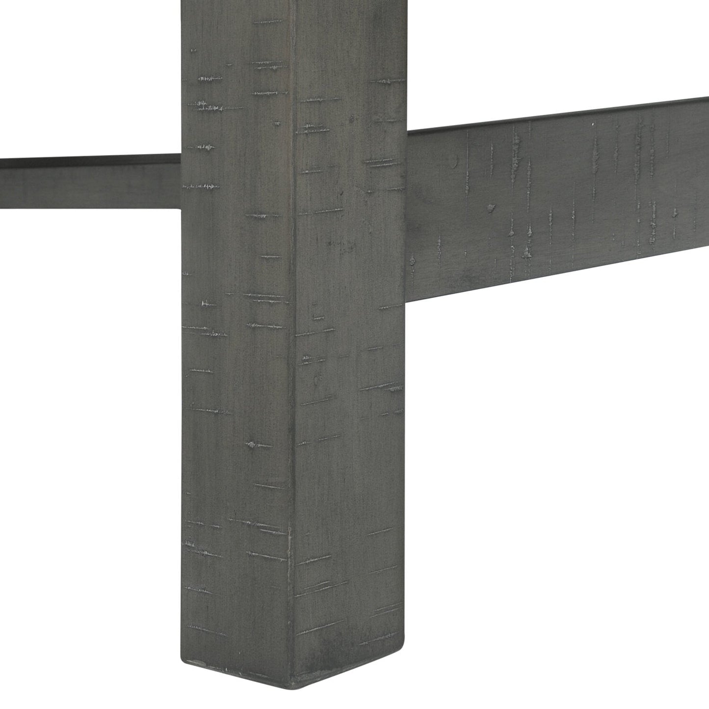Alto Dining Table with 65-83"W Extension, Trestle Base - Grey | Table de salle à manger Alto de 65 po à 83 po (L) avec rallonge et base à tréteaux - grise