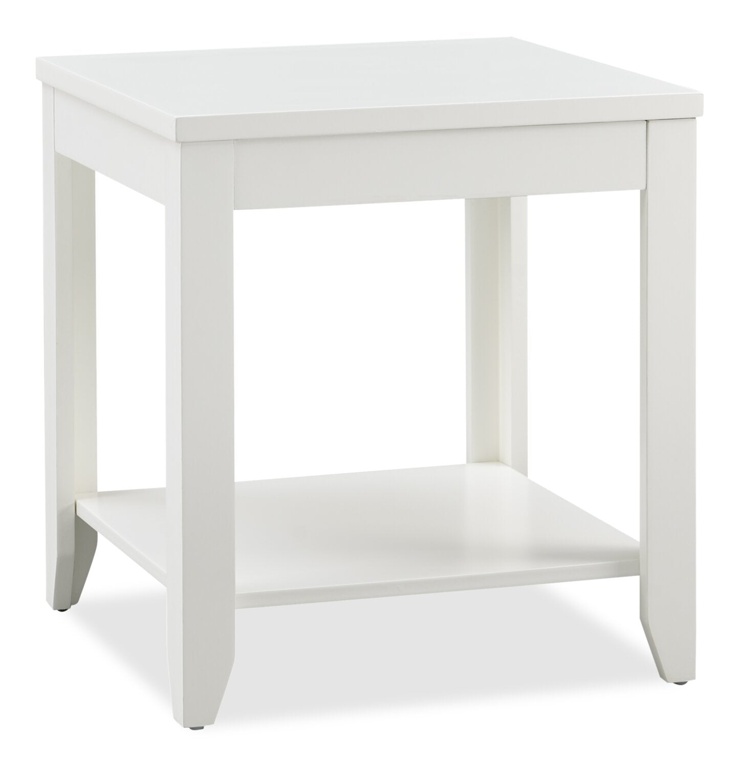 Aspen 47.3" Traditional 3-Pack Coffee + 2 End Tables - White | Ensemble 3 tables traditionnelles Aspen de 47,3 po (table à café et 2 tables de bout) - blanc