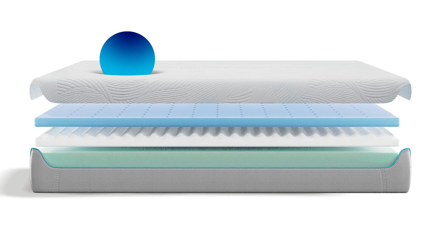 BEDGEAR S7 Smooth Top Plush Queen Mattress | Matelas moelleux à surface lisse S7 de Bedgear pour grand lit