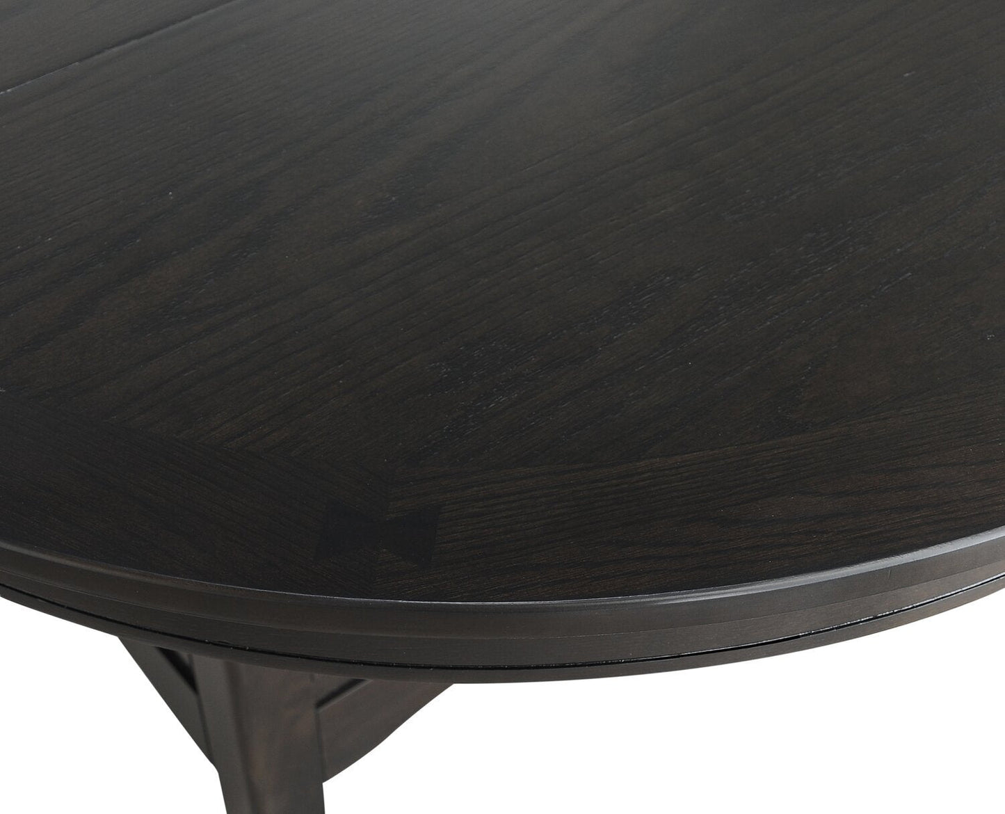 Dena Counter-Height Dining Table with 42-60"W Extension, Round - Grey | Table de salle à manger ronde Dena de 42 po à 60 po (L) de hauteur comptoir et avec rallonge - grise
