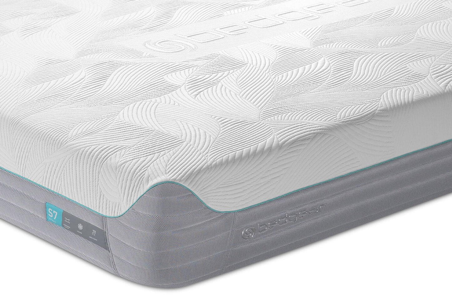 BEDGEAR S7 Smooth Top Plush Queen Mattress | Matelas moelleux à surface lisse S7 de Bedgear pour grand lit