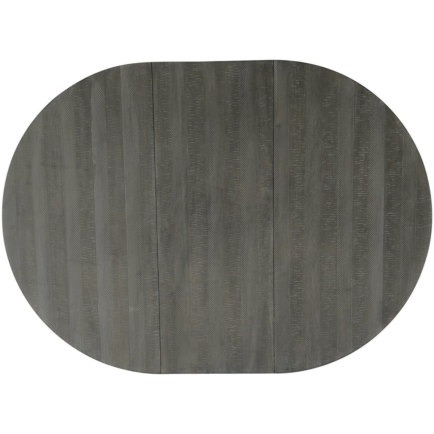 Alto Round Dining Table with 48-66"W Extension, Trestle Base - Grey | Table de salle à manger ronde Alto de 48 po à 66 po avec rallonge et base à tréteaux - grise