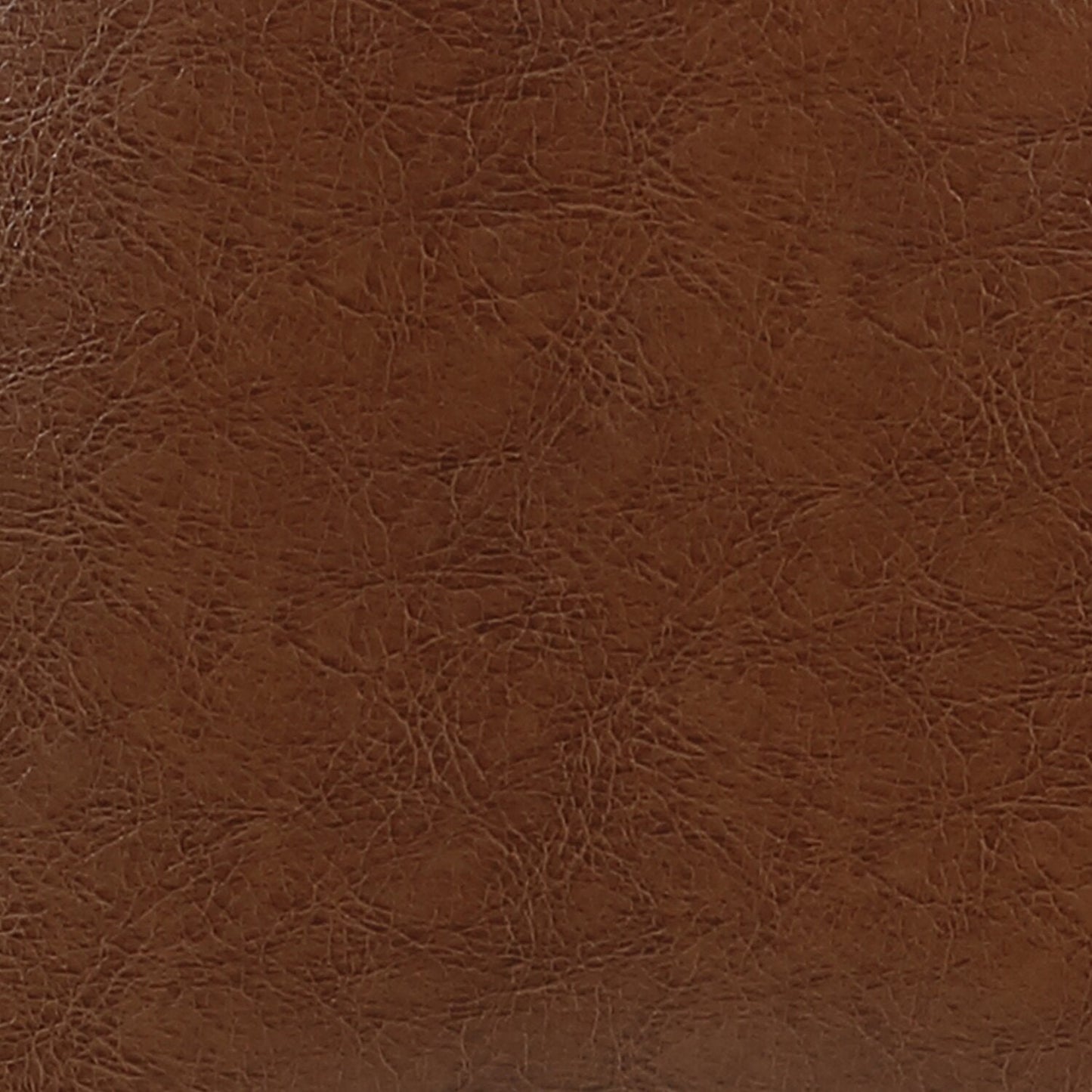 Elijah Dining Chair with Vegan Leather Fabric, Metal - Brown | Chaise de salle à manger Elijah en tissu de cuir végétalien et en métal - brune