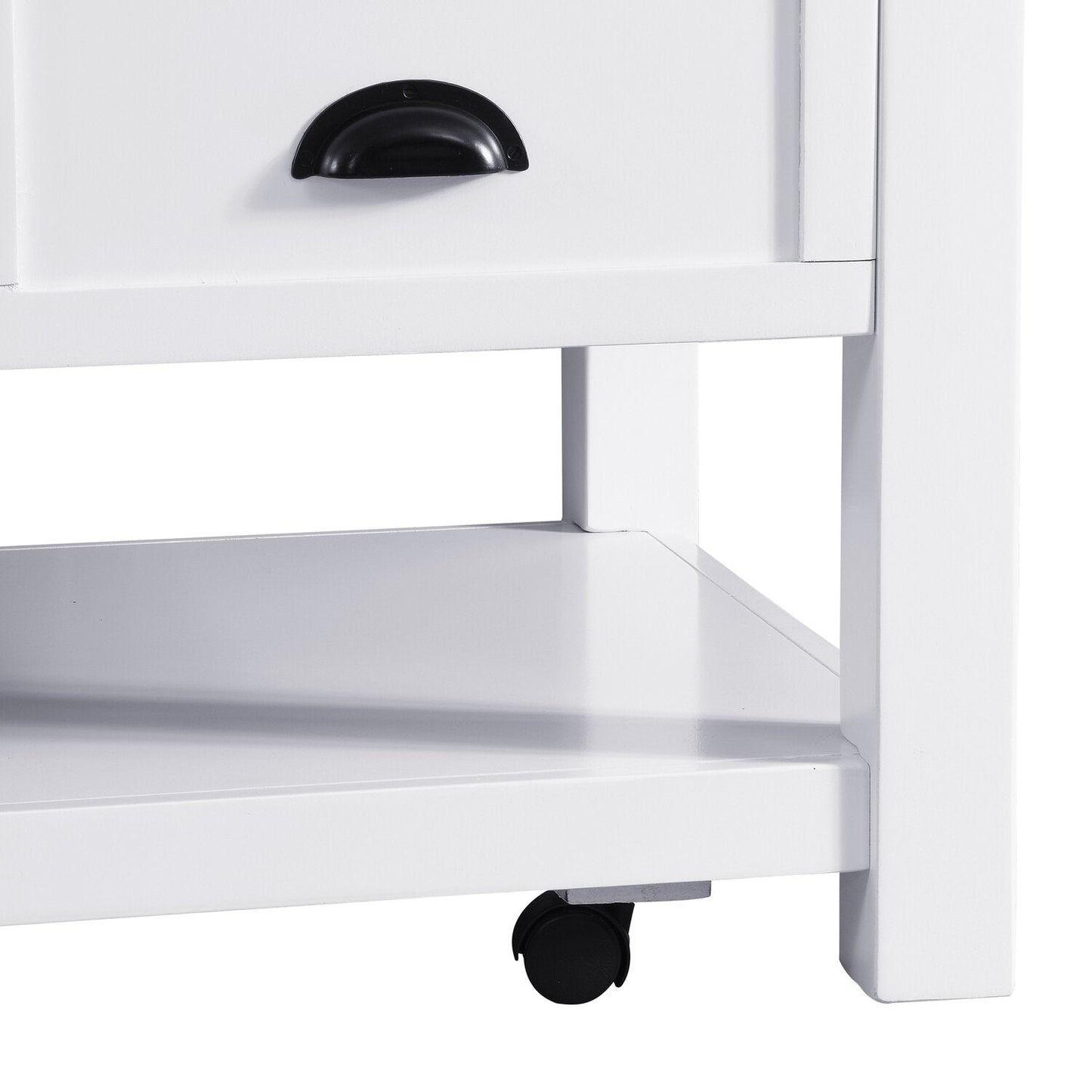 Centennial 48" Modern Lift Top Coffee Table with Storage, Shelf & Casters - White | Table à café moderne Centennial de 48 po avec dessus relevable, rangement, tablette et roulettes - blanche