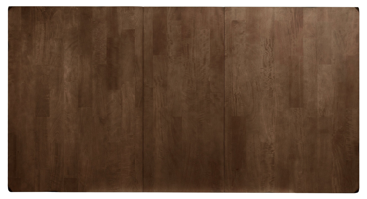 Talia Dining Table with 60-78"W Extension - Grey/Brown | Table de salle à manger Talia de 60 po à 78 po (L) avec rallonge - gris-brun