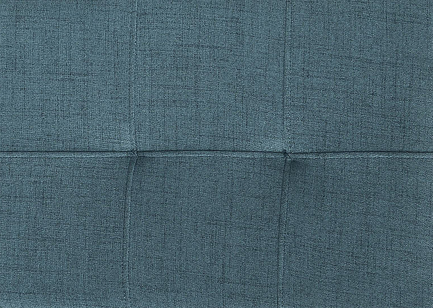 Chelsea Dining Chair with Linen-Look Fabric - Aqua Blue | Chaise de salle à manger Chelsea en tissu d’apparence lin - bleu turquoise