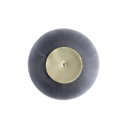 Manhattan Comfort Modern Anderson Coffee Table Upholstered Leatherette with Ceramic Faux Marble Tabletop - Grey|Table à café moderne Anderson de Manhattan Comfort avec revêtement en similicuir et dessus de table en imitation de marbre en céramique - grise