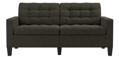 DHP Emily Fabric Sofa Couch Small Space Furniture - Grey|Sofa Emily de DHP en tissu pour petit espace - gris