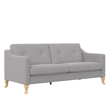 Mr. Kate Tess Linen Sofa - Light Grey|Sofa Tess de Mr. Kate en lin - gris clair