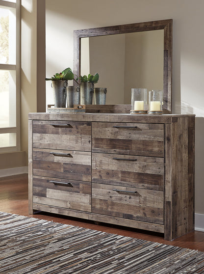 Derekson Bedroom 6-Drawer Dresser, 58.7"W x 36.4"H - Grey | Commode Derekson de 58,7 po (L) x 36,4 po (H) à 6 tiroirs pour la chambre à coucher - grise