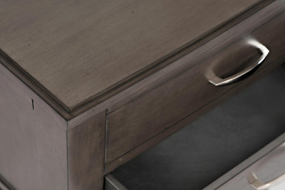 Downtown  48" Modern Lift Top Coffee Table with Storage and Casters - Grey Brown Wood|Table à café moderne Downtown de 48 po avec dessus relevable, rangement et roulettes - bois gris-brun