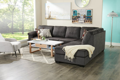 Izaac 47.25" Modern Coffee Table with Storage and Shelf - White and Brown |Table à café moderne Izaac de 47,25 po avec rangement et tablette - blanche et brune