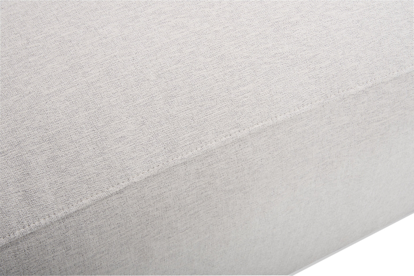 Kort & Co. Lotus 89" Chenille Fabric Sofa with Feather Down Cushions - Linen Grey | Sofa Lotus de Kort & Co. de 89 po en tissu de chenille avec coussins en duvet et plumes - gris lin