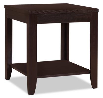 Aspen 47.3" Traditional 3-Pack Coffee + 2 End Tables - Espresso Brown |Ensemble 3 tables traditionnelles Aspen de 47,3 po (table à café et 2 tables de bout) - brun espresso