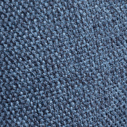 Kort & Co. Kassia 90.6" Linen-Look Fabric Sofa with Wood Base and Legs - Blue | Sofa Kassia de Kort & Co. de 90,6 po en tissu d’apparence lin avec base et pattes en bois - bleu