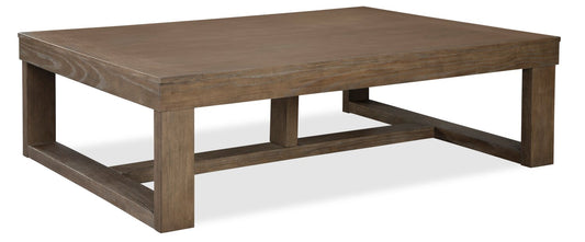 Jasper 56" Modern Coffee Table - Grey Brown | Table à café moderne Jasper de 56 po - brun-gris