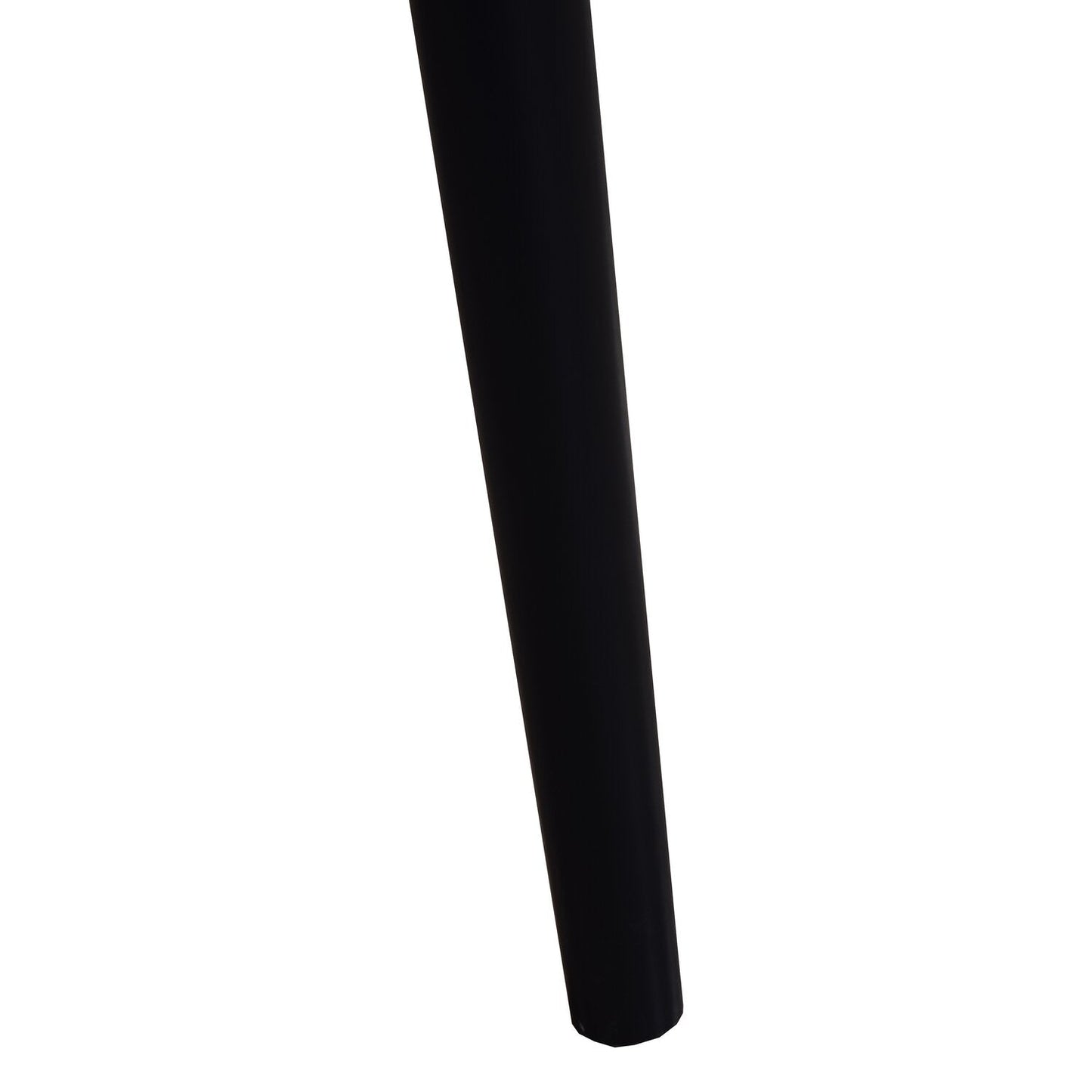 Astro Dining Chair with Curved Spindle-Back - Black | Chaise de salle à manger Astro avec dossier à barreaux en forme de fuseau courbé - noire