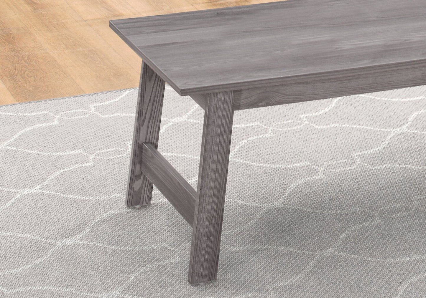 Jacey 36" Modern 3-Pack Coffee + 2 End Tables - Grey |Ensemble 3 tables modernes Jacey de 36 po (table à café et 2 tables de bout) - gris
