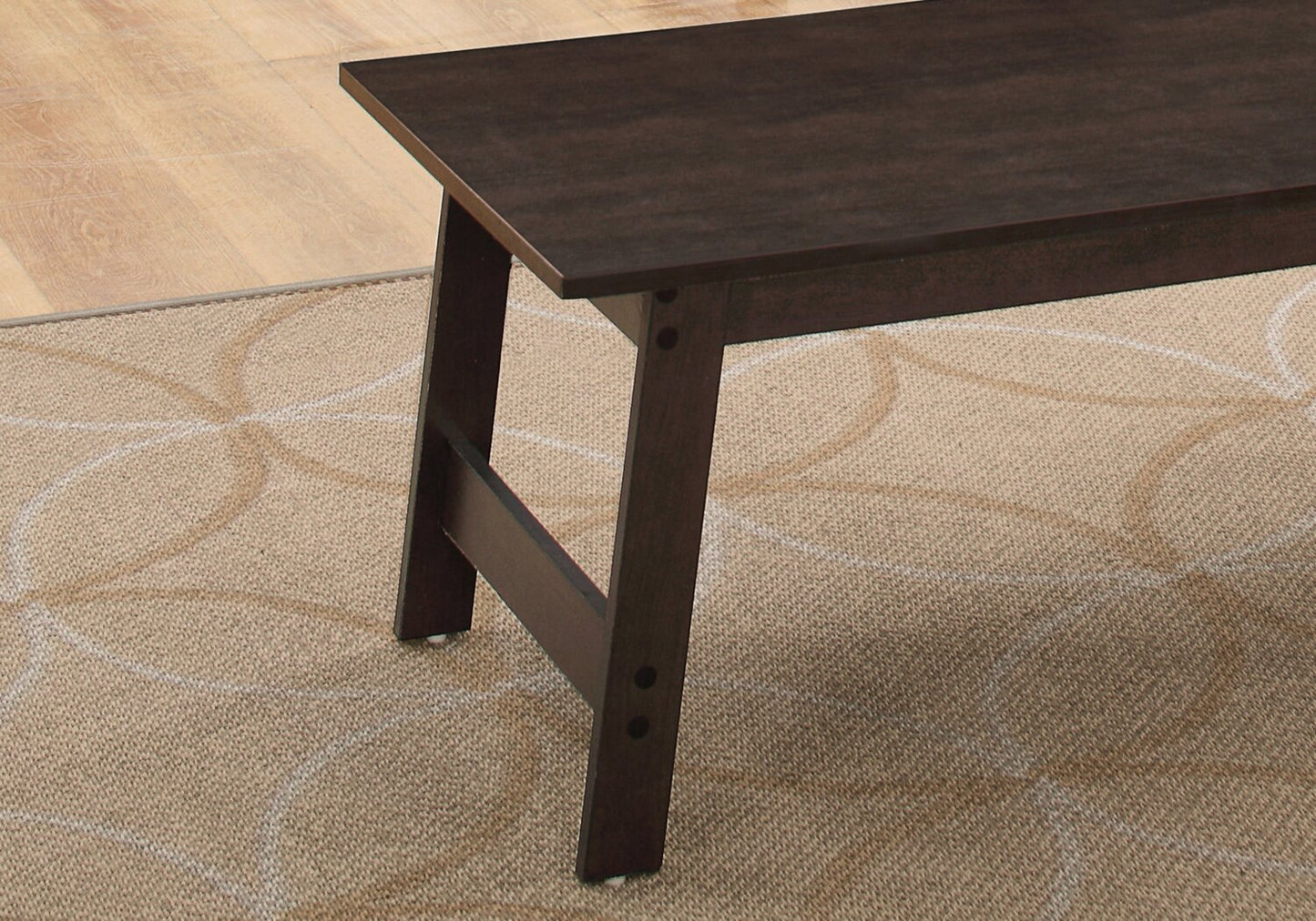 Jacey 36" Modern 3-Pack Coffee + 2 End Tables - Espresso |Ensemble 3 tables modernes Jacey de 36 po (table à café et 2 tables de bout) - espresso