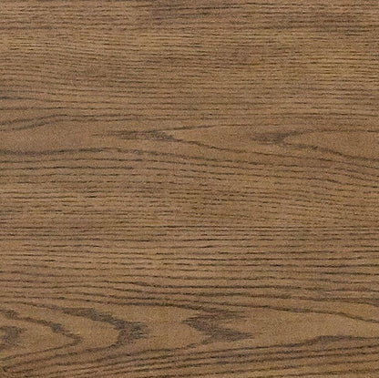Dena Dining Table with 42-60"W Extension, Round  - Oak Brown | Table de salle à manger ronde Dena de 42 po à 60 po (L) avec rallonge - chêne brun