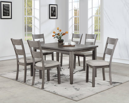 Krew Dining Table, Melamine, 60"W - Grey | Table de salle à manger Krew de 60 po (L) en mélamine - grise