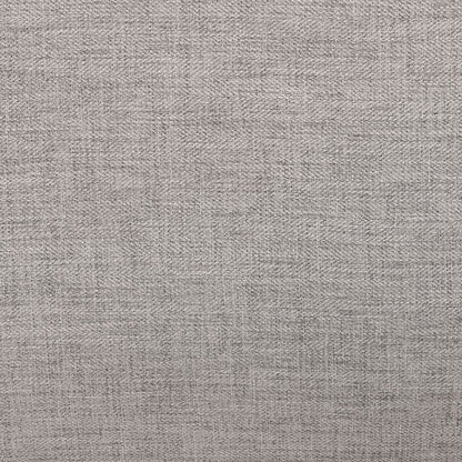 Kort & Co. Freeman 80” Linen-Look Fabric Condo Size Sofa with Wood Legs - Dove White | Sofa Freeman de Kort & Co. de 80 po de format condo en tissu d’apparence lin avec base et pattes en bois - blanc colombe