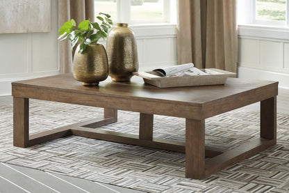 Jasper 56" Modern Coffee Table - Grey Brown | Table à café moderne Jasper de 56 po - brun-gris