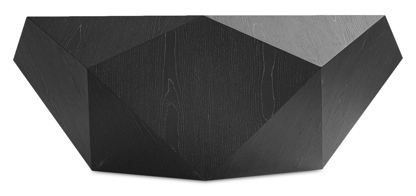 Dawson 37” Modern Coffee Table - Black | Table à café moderne Dawson de 37 po - noire
