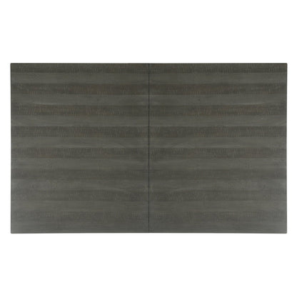 Alto Dining Table with 65-83"W Extension, Trestle Base - Grey | Table de salle à manger Alto de 65 po à 83 po (L) avec rallonge et base à tréteaux - grise