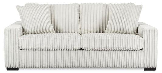 Willow 87" Light Grey Fabric Sofa with Track Arms and Reversible Seat and Back Cushions | Sofa Willow de 87 po en tissu gris clair avec accoudoirs rectilignes et coussins de siège et de dossier réversibles | WIL2GYSF