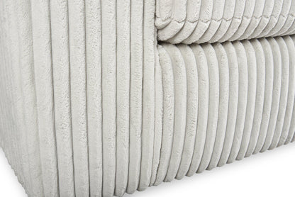 Willow 87" Light Grey Fabric Sofa with Track Arms and Reversible Seat and Back Cushions | Sofa Willow de 87 po en tissu gris clair avec accoudoirs rectilignes et coussins de siège et de dossier réversibles | WIL2GYSF
