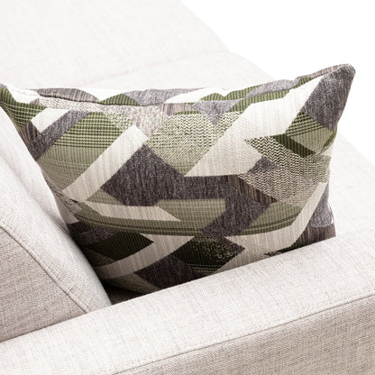 Kort & Co. Freeman 80” Linen-Look Fabric Condo Size Sofa with Wood Legs - Dove White | Sofa Freeman de Kort & Co. de 80 po de format condo en tissu d’apparence lin avec base et pattes en bois - blanc colombe