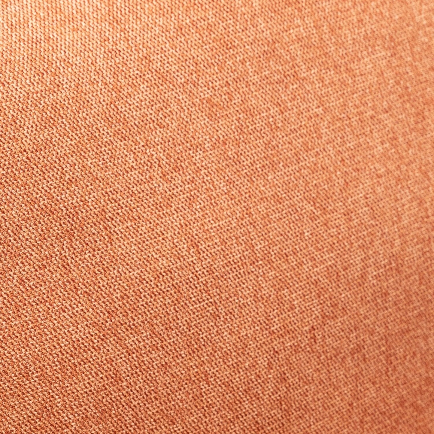 Kort & Co. Kassia 80" Linen-Look Fabric Condo Size Sofa with Wood Base and Legs - Orange | Sofa Kassia de Kort & Co. de 80 po de format condo en tissu d’apparence lin avec base et pattes en bois - orange