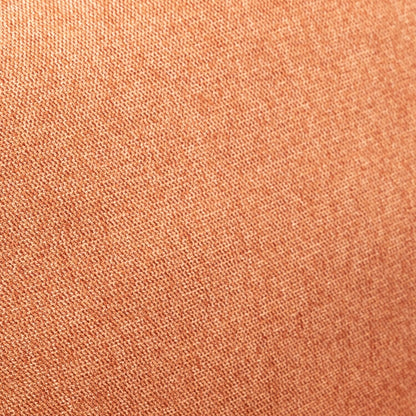 Kort & Co. Kassia 80" Linen-Look Fabric Condo Size Sofa with Wood Base and Legs - Orange | Sofa Kassia de Kort & Co. de 80 po de format condo en tissu d’apparence lin avec base et pattes en bois - orange