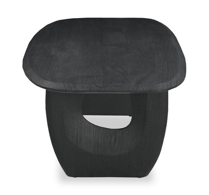 Abbot 48” Modern Solid Wood Coffee Table - Black | Table à café moderne Abbot de 48 po en bois massif - noire
